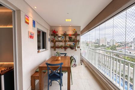 Sacada de apartamento para alugar com 3 quartos, 94m² em Centro, São Bernardo do Campo