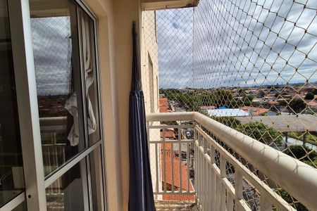 Varanda da Sala  de apartamento para alugar com 3 quartos, 83m² em Jardim Capivari, Campinas