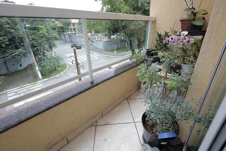 Sacada de apartamento à venda com 3 quartos, 180m² em Vila Pires, Santo André