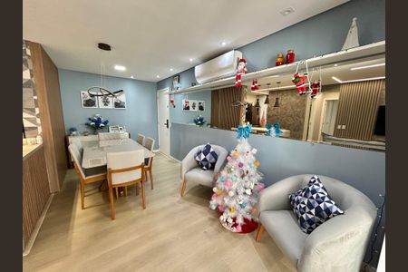 Sala de apartamento à venda com 2 quartos, 75m² em Picanço, Guarulhos