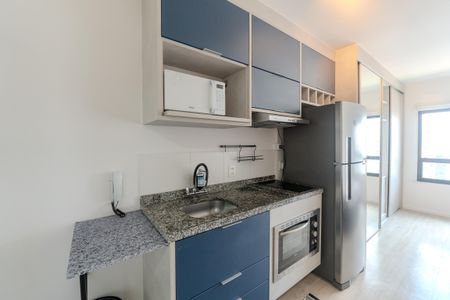 Studio para alugar com 25m², 1 quarto e sem vagaCozinha