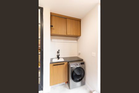 Casa à venda com 130m², 2 quartos e 1 vagaLavanderia