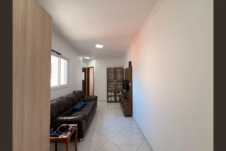 Sala de apartamento à venda com 2 quartos, 112m² em Vila Alzira, Santo André
