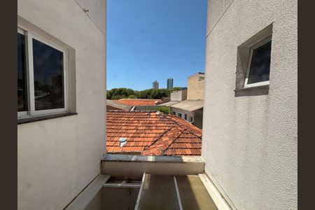 Vista da sala  de apartamento à venda com 2 quartos, 112m² em Vila Alzira, Santo André