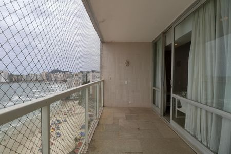 Varanda de apartamento para alugar com 4 quartos, 262m² em Centro, Guarujá
