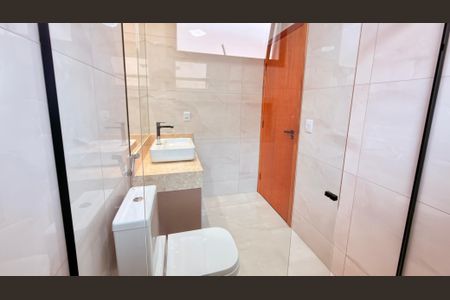 Banheiro da Suíte 1 de casa à venda com 3 quartos, 572m² em Várzea, Lagoa Santa