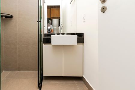 Studio para alugar com 26m², 1 quarto e sem vagaBanheiro