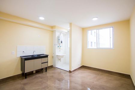Sala de apartamento para alugar com 2 quartos, 37m² em Jardim, Santo André