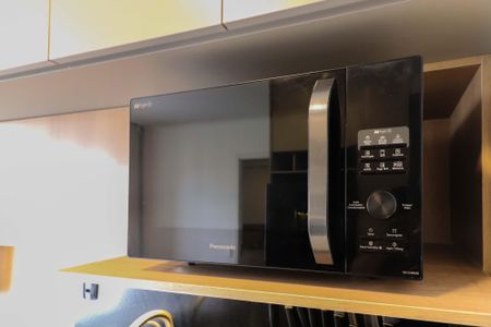 Cozinha de apartamento para alugar com 1 quarto, 25m² em Vila Butantã, São Paulo