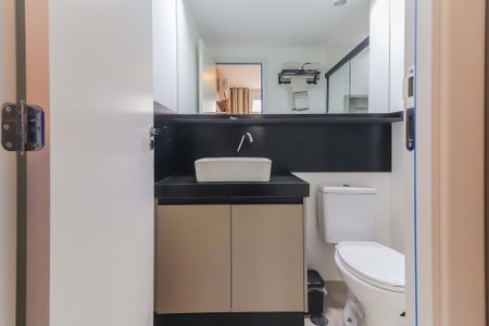Apartamento para alugar com 25m², 1 quarto e sem vaga Apartamento para alugar com 25m², 1 quarto e sem vagaBanheiro