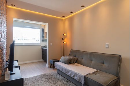 Sala de apartamento para alugar com 1 quarto, 32m² em Bela Vista, São Paulo