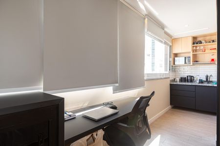 Sala de apartamento para alugar com 1 quarto, 32m² em Bela Vista, São Paulo