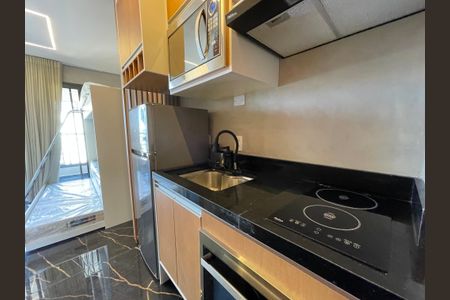 Studio para alugar com 25m², 1 quarto e sem vagaCozinha