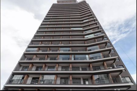 Studio para alugar com 25m², 1 quarto e sem vagaFachada e portaria