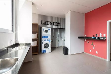 Studio para alugar com 25m², 1 quarto e sem vagaLavanderia