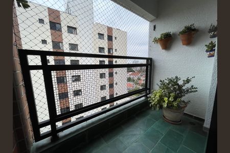 Varanda da Sala de apartamento para alugar com 2 quartos, 57m² em Caxingui, São Paulo