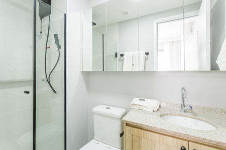 Apartamento para alugar com 26m², 1 quarto e sem vagaBanheiro
