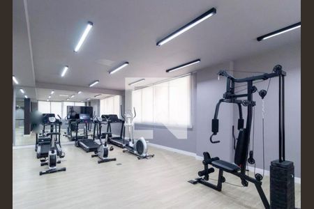 Studio para alugar com 28m², 1 quarto e sem vaga Studio para alugar com 28m², 1 quarto e sem vagaÁrea comum - Academia