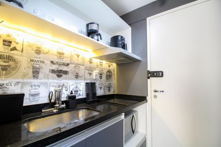 Studio para alugar com 28m², 1 quarto e sem vaga Studio para alugar com 28m², 1 quarto e sem vagaCozinha