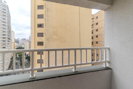 Varanda de kitnet/studio à venda com 1 quarto, 24m² em Campos Elíseos, São Paulo