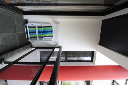 Varanda de apartamento à venda com 1 quarto, 34m² em Vila Nova Conceição, São Paulo