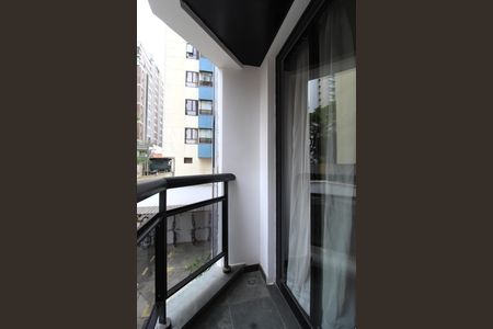 Varanda de apartamento à venda com 1 quarto, 34m² em Vila Nova Conceição, São Paulo