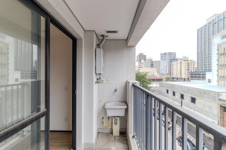 Studio à venda com 24m², 1 quarto e sem vagaVaranda