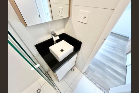 Apartamento para alugar com 30m², 1 quarto e sem vaga Apartamento para alugar com 30m², 1 quarto e sem vagaBanheiro da Suíte