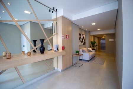 Apartamento para alugar com 46m², 1 quarto e 1 vagaHall social