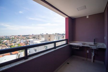 Varanda da Sala  de apartamento para alugar com 1 quarto, 46m² em Jardim Guaruja, Sorocaba