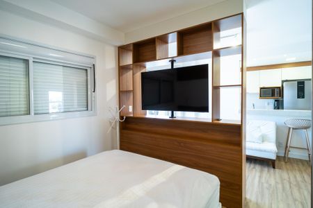 Studio para alugar com 38m², 1 quarto e 1 vagaQuarto