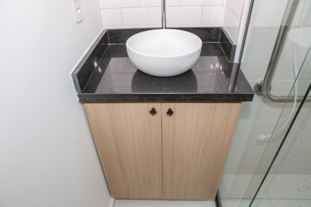 Apartamento para alugar com 26m², 1 quarto e sem vaga Apartamento para alugar com 26m², 1 quarto e sem vagaBanheiro