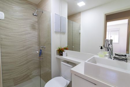Apartamento para alugar com 61m², 2 quartos e 1 vagaBanheiro