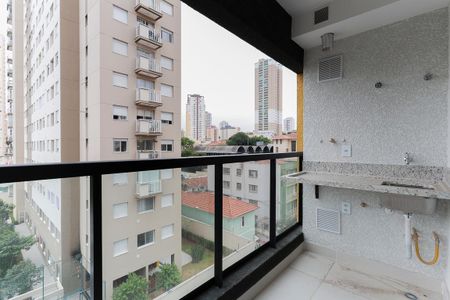 Apartamento à venda com 28m², 1 quarto e sem vagaVaranda/Área de serviço