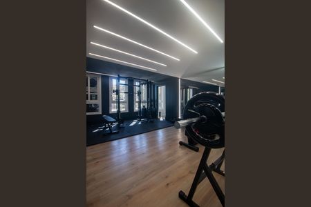 Apartamento para alugar com 34m², 1 quarto e 1 vagaAcademia