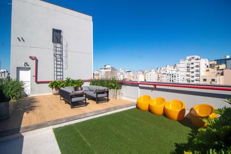 Apartamento para alugar com 34m², 1 quarto e 1 vagaÁrea comum - Churrasqueira