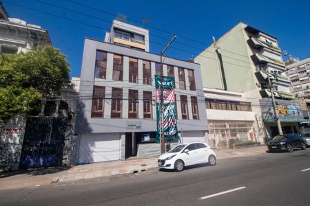 Apartamento para alugar com 34m², 1 quarto e 1 vagaFachada