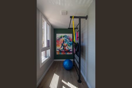 Apartamento para alugar com 34m², 1 quarto e 1 vagaAcademia