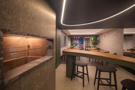 Apartamento para alugar com 34m², 1 quarto e 1 vagaÁrea comum - Salão de festas