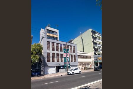 Apartamento para alugar com 34m², 1 quarto e 1 vagaFachada