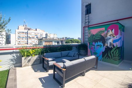 Apartamento para alugar com 34m², 1 quarto e 1 vagaÁrea comum - Churrasqueira