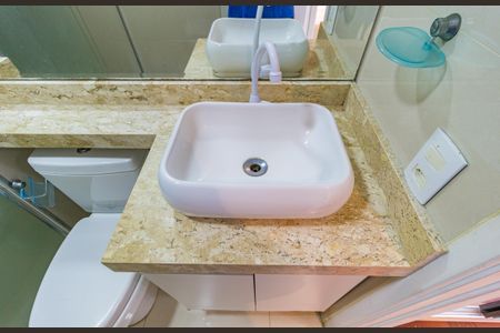 Apartamento para alugar com 29m², 1 quarto e sem vaga Apartamento para alugar com 29m², 1 quarto e sem vagaDetalhe - Banheiro