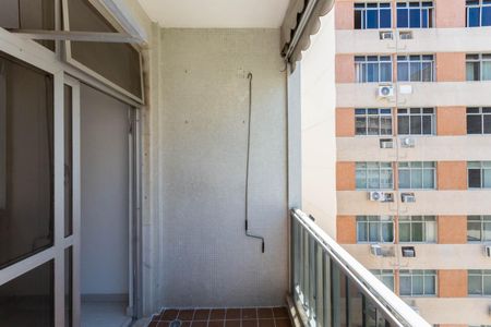 Varanda da Sala de apartamento à venda com 1 quarto, 52m² em Tijuca, Rio de Janeiro