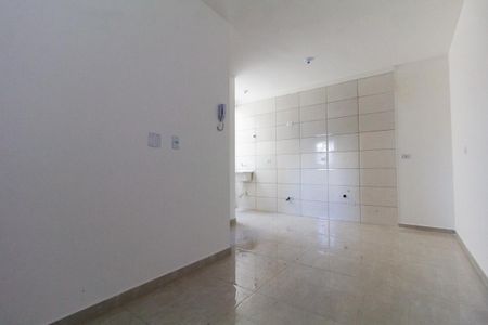 Sala, Cozinha e área de serviço de apartamento para alugar com 1 quarto, 34m² em Vila Santa Teresa, São Paulo