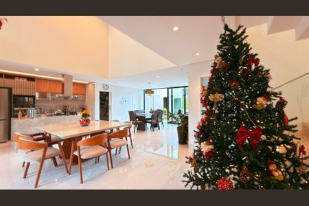 Sala de casa de condomínio à venda com 4 quartos, 1092m² em São Geraldo, Lagoa Santa