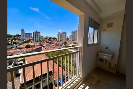 Varanda da Sala de apartamento à venda com 2 quartos, 50m² em Vila Galvão, Guarulhos