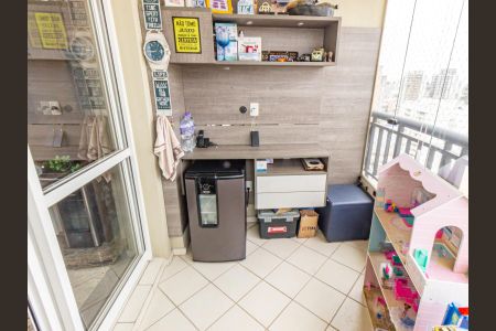 Varanda de apartamento à venda com 3 quartos, 85m² em Parque da Mooca, São Paulo