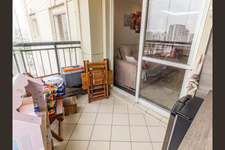 Varanda de apartamento à venda com 3 quartos, 85m² em Parque da Mooca, São Paulo