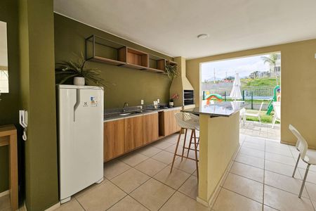 Apartamento para alugar com 41m², 2 quartos e 1 vagaÁrea comum - Salão de festas