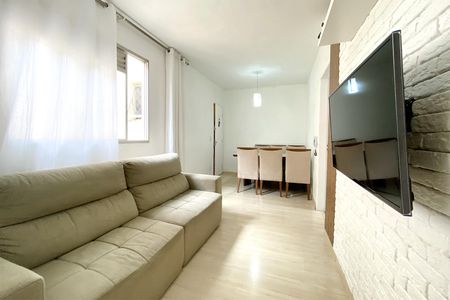 Sala de apartamento à venda com 3 quartos, 65m² em Santa Efigênia, Belo Horizonte